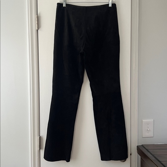 A.M.I Women’s Black Leather Pants Size 8 - Picture 4 of 7